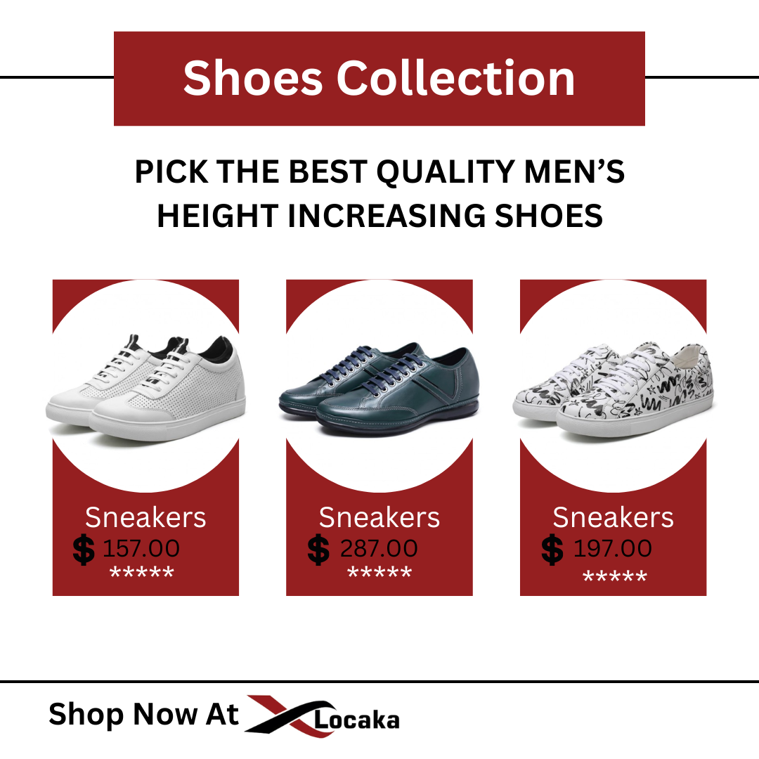 BEST QUALITY MEN’S HEIGHT INCREASING SHOES