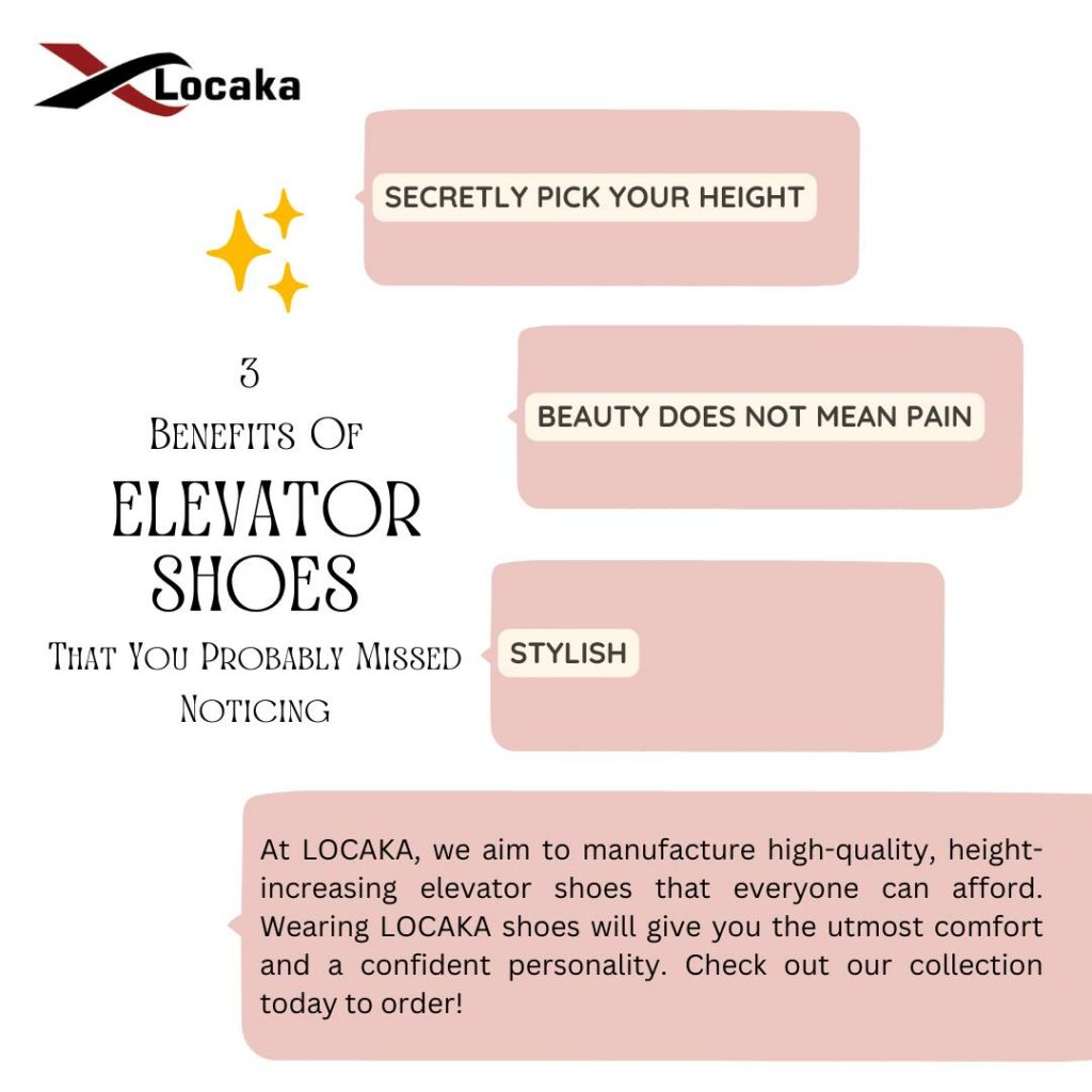 Benefits of Elevator Shoes