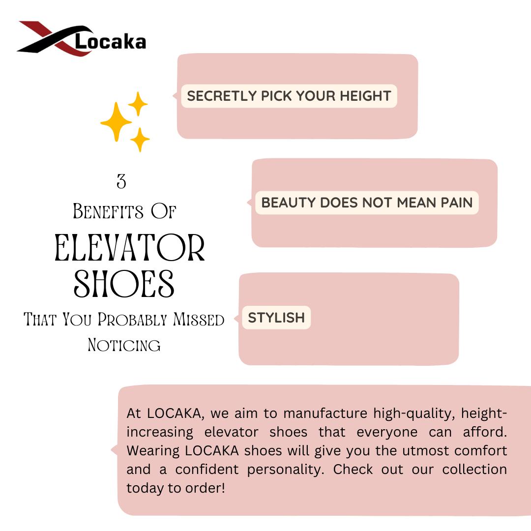 Benefits of Elevator Shoes
