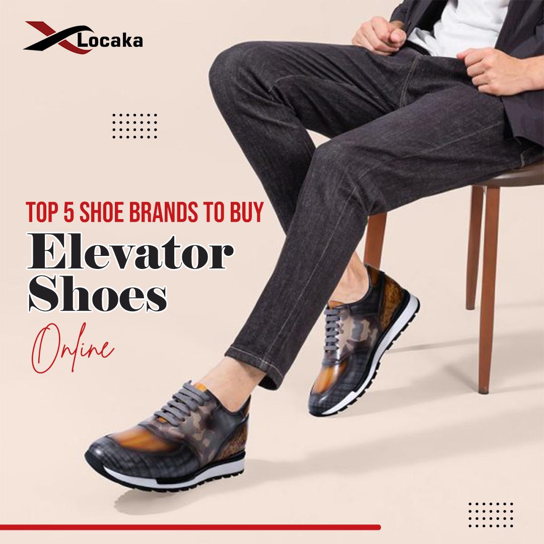 Top 5 Shoe Brands To Buy Elevator Shoes Online