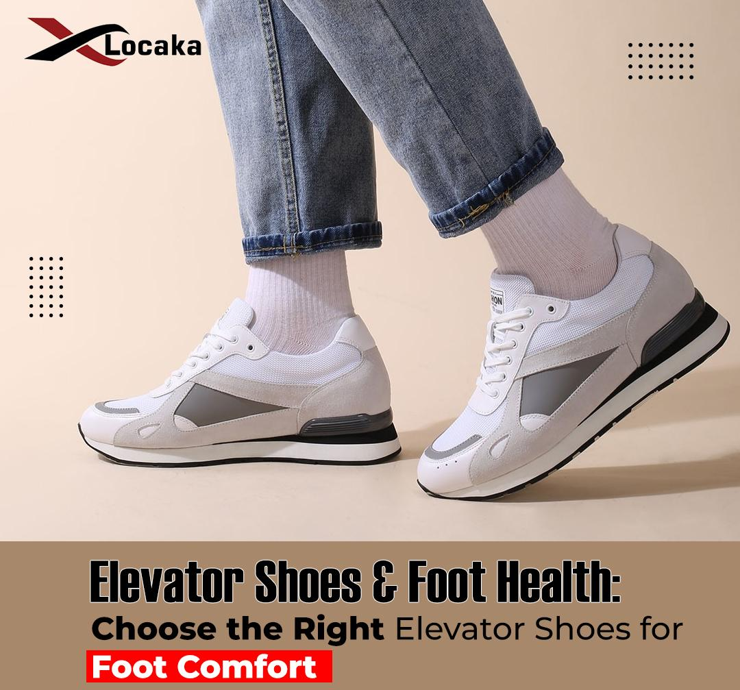 Elevator Shoes & Foot Health: Choose the Right Elevator Shoes for Foot Comfort